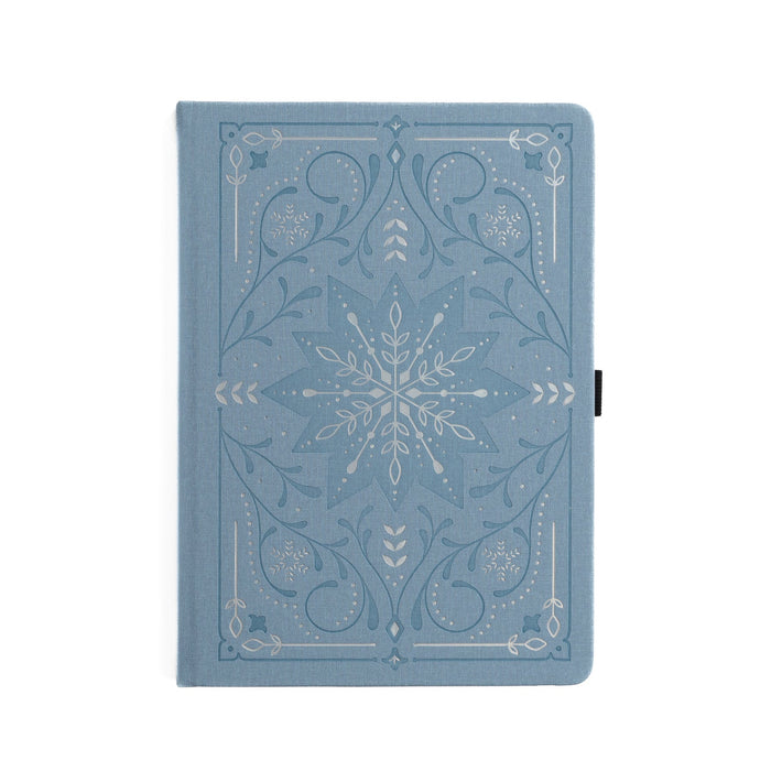 Snowflake Storybook Dot Grid Notebook