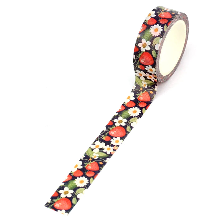 Strawberry Flowers Washi Tape