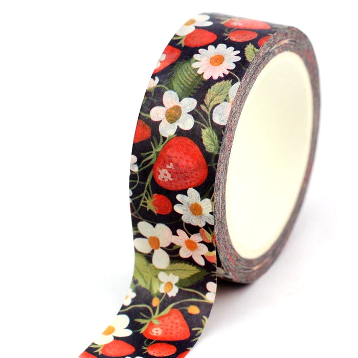 Strawberry Flowers Washi Tape