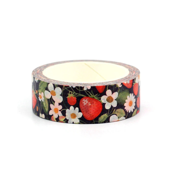 Strawberry Flowers Washi Tape