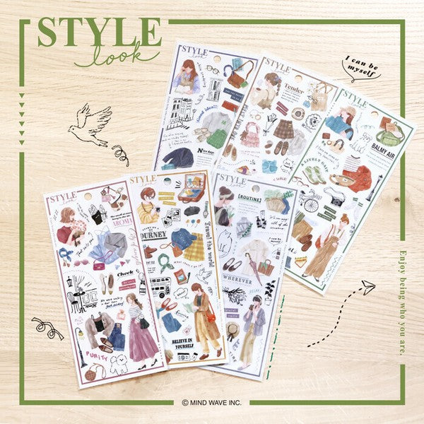 Mind Wave 'Style Look' Series Stickers - Shopping Day