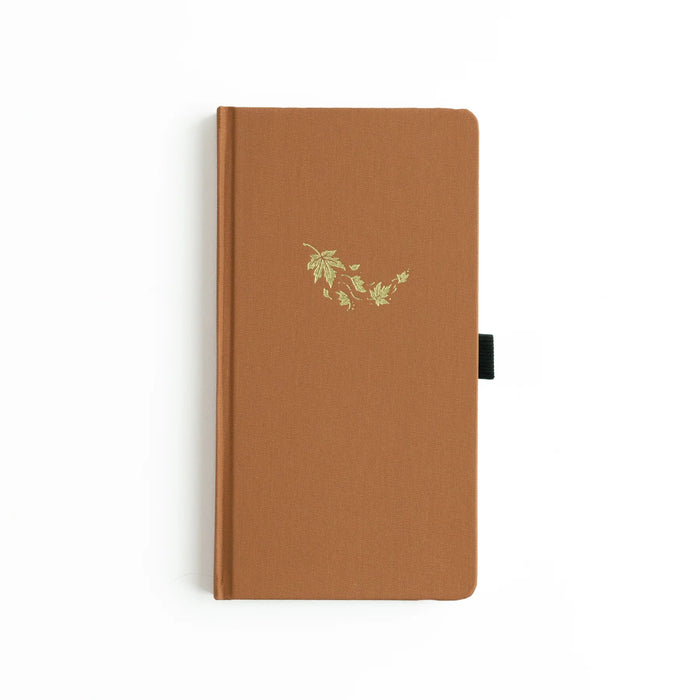 Swirling Leaves Dot Grid Notebook