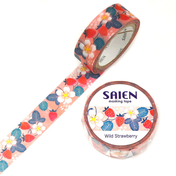 Japanese Masking Tape - Wild Strawberry