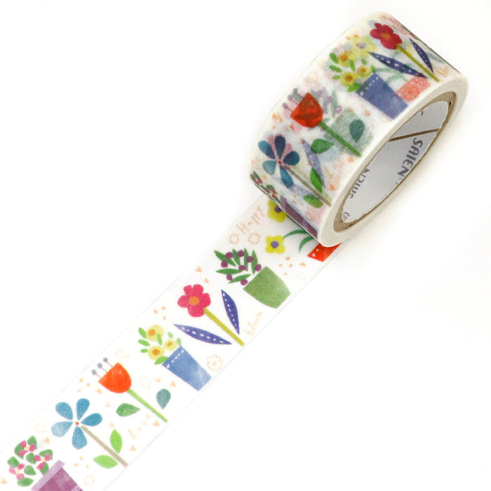 Japanese Masking Tape - Happy Blooming