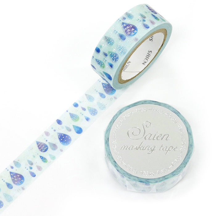 Japanese Masking Tape - Raindrops