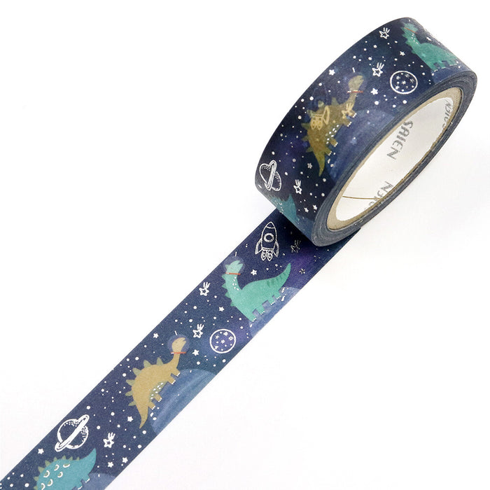 Japanese Masking Tape - Space Dinosaur