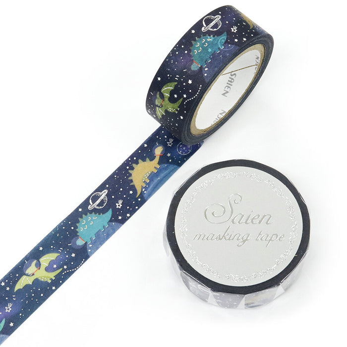 Japanese Masking Tape - Space Dinosaur