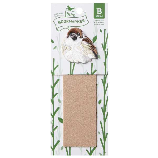 Bird Bookmark - Sparrow