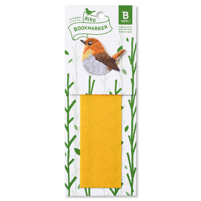 Bird Bookmark - Robin