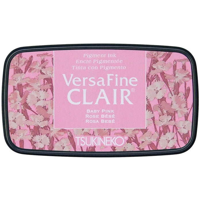 Tsukineko VersaFine Clair Ink Pad - Natural Colours - Baby Pink
