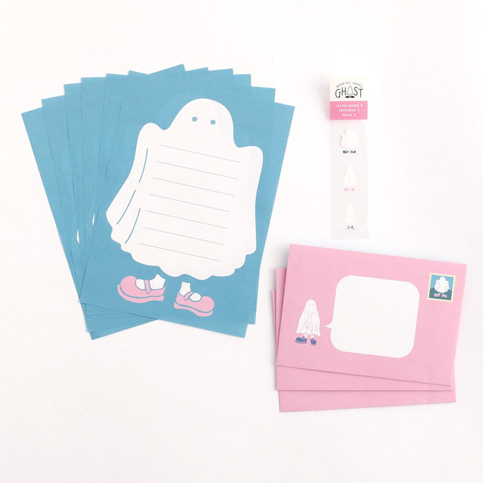 Letter Writing Set - Colourful Ghost