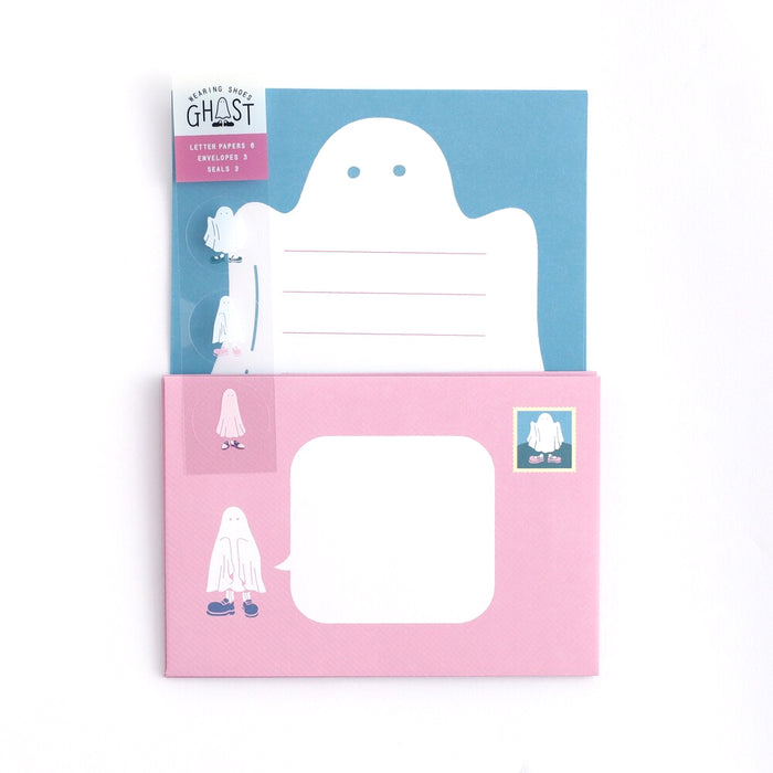 Letter Writing Set - Colourful Ghost