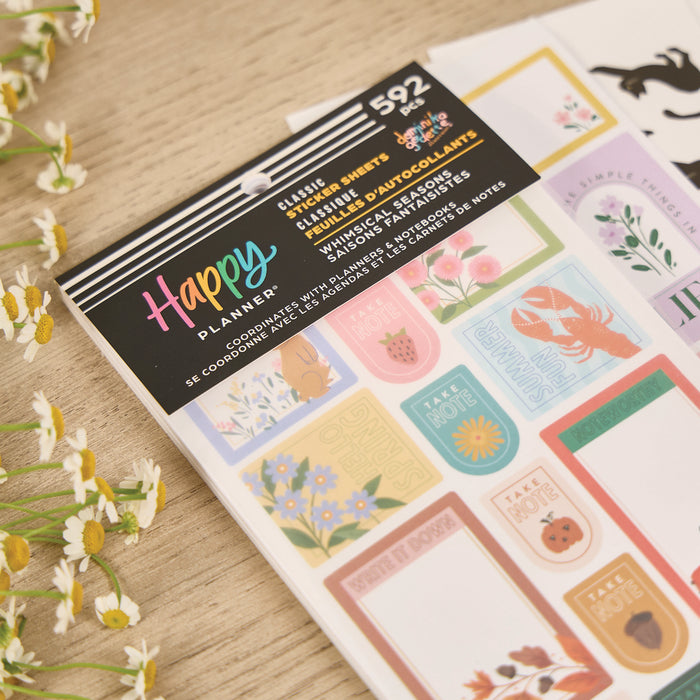 The Happy Planner CLASSIC Value Pack Stickers - Whimsical Seasons - 30 Sheets
