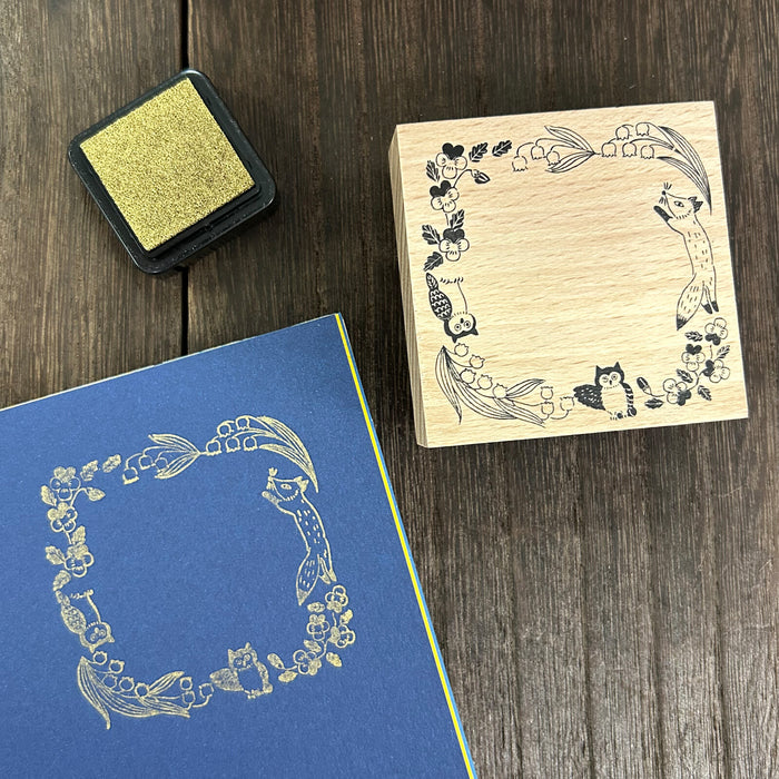 Wood Stamp - Woodland Frame