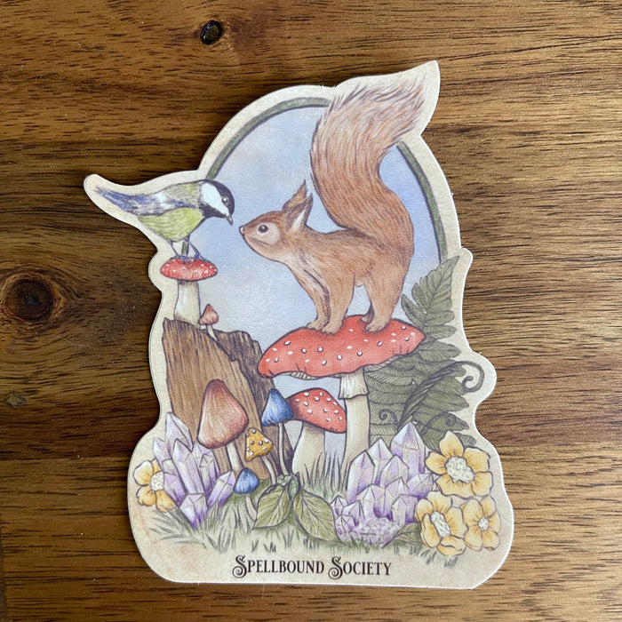 Woodland Friends Vinyl Sticker