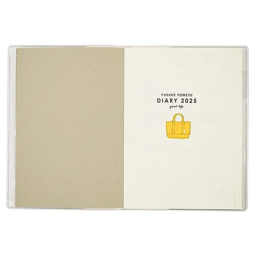 2025 Yusuke Yonezu Weekly Planner B6 Size Soft Cover - Tools