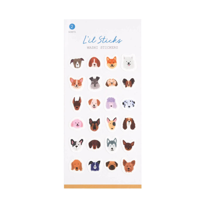 Dogs L’il Sticks Washi Stickers