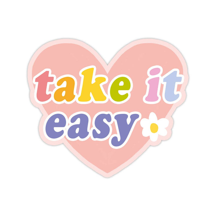 Take It Easy Vinyl Sticker