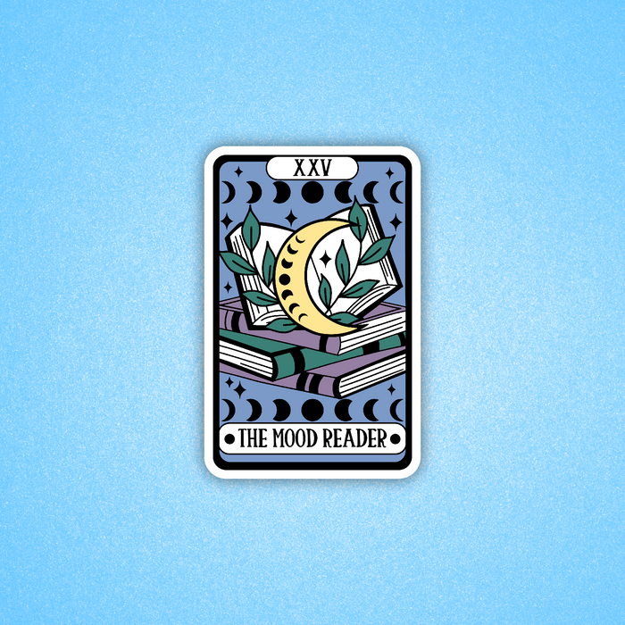 Tarot Card 'The Mood Reader' Vinyl Sticker