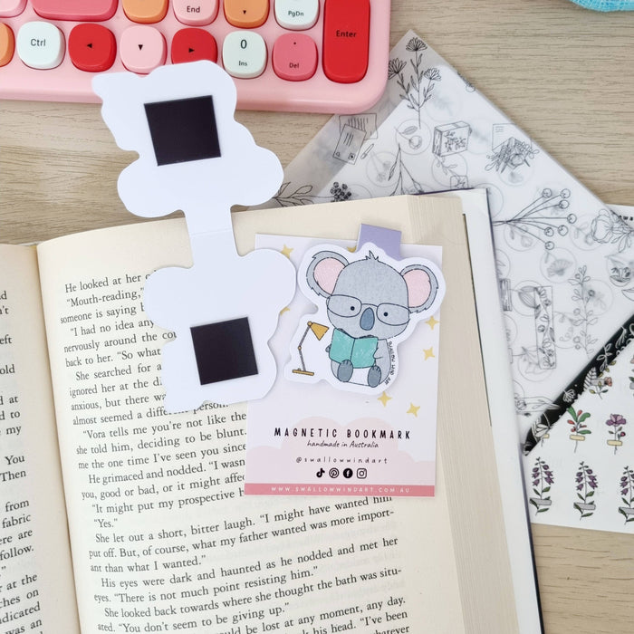 Magnetic Bookmark - Koala Study Buddy