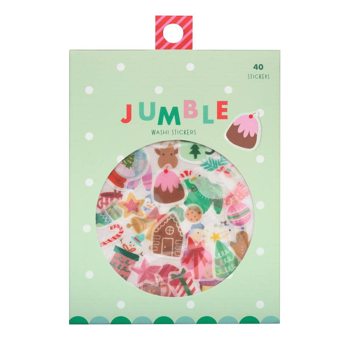 Holidays Jumble Washi Stickers