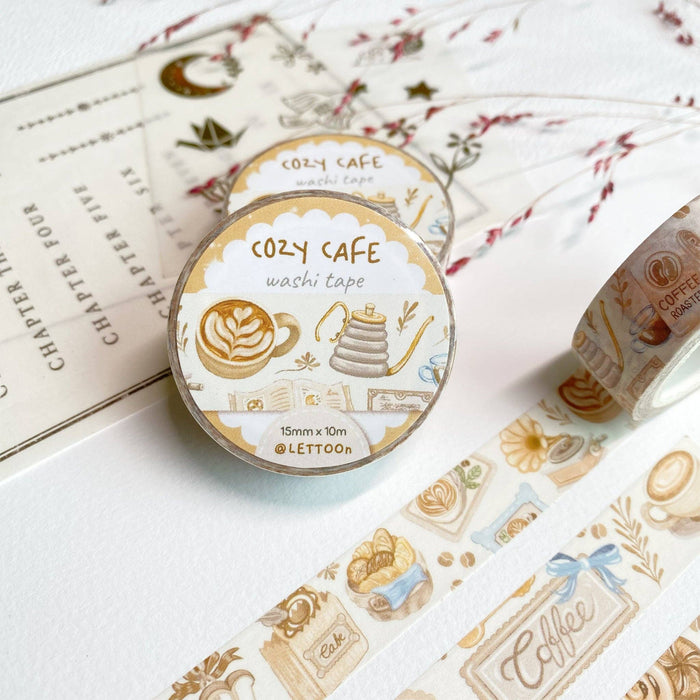 Washi Tape - Cozy Cafe