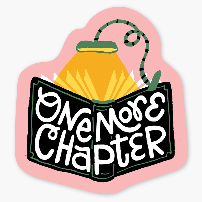 One More Chapter Vinyl Sticker