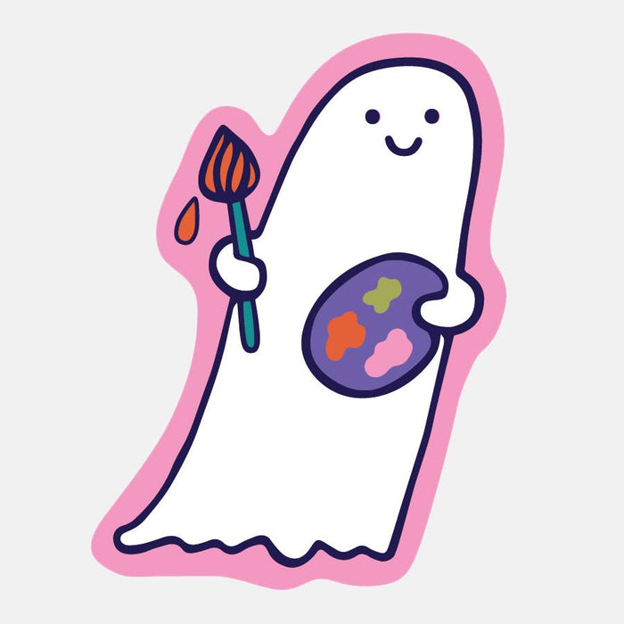 Art Ghost Polypropylene Sticker