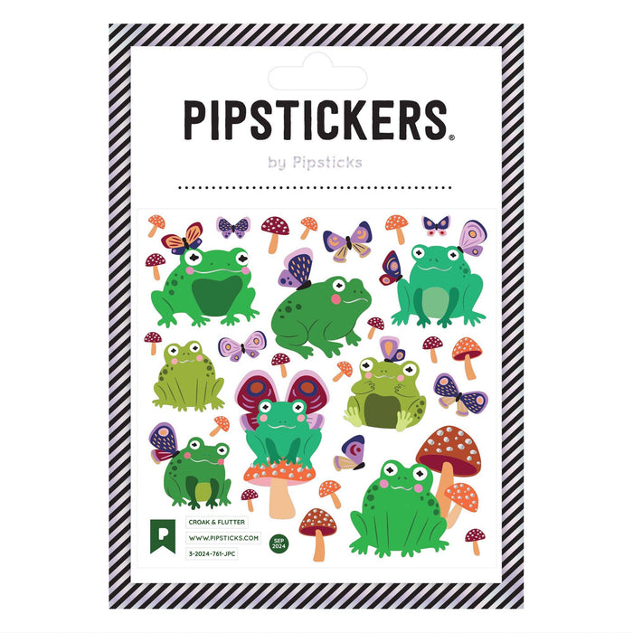 Croak & Flutter Stickers by Pipsticks