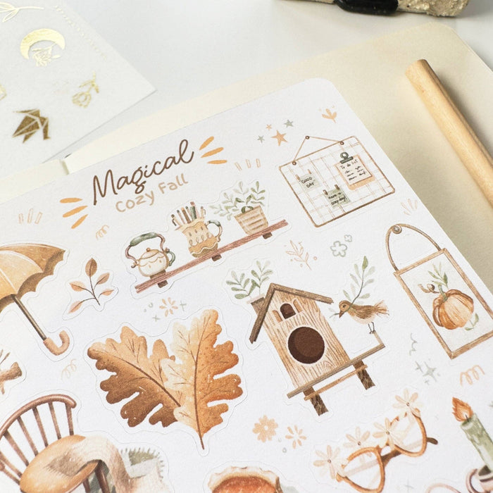 Sticker Sheet - Magical Cozy Fall