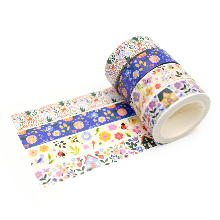 Limited Edition Exclusive Washi Tape - Spring Cottage
