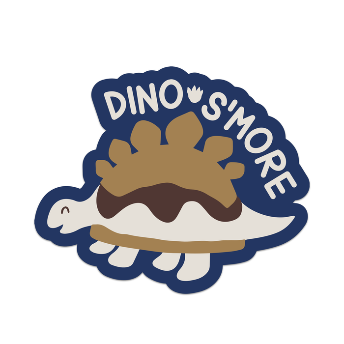 Dino S'More Vinyl Sticker