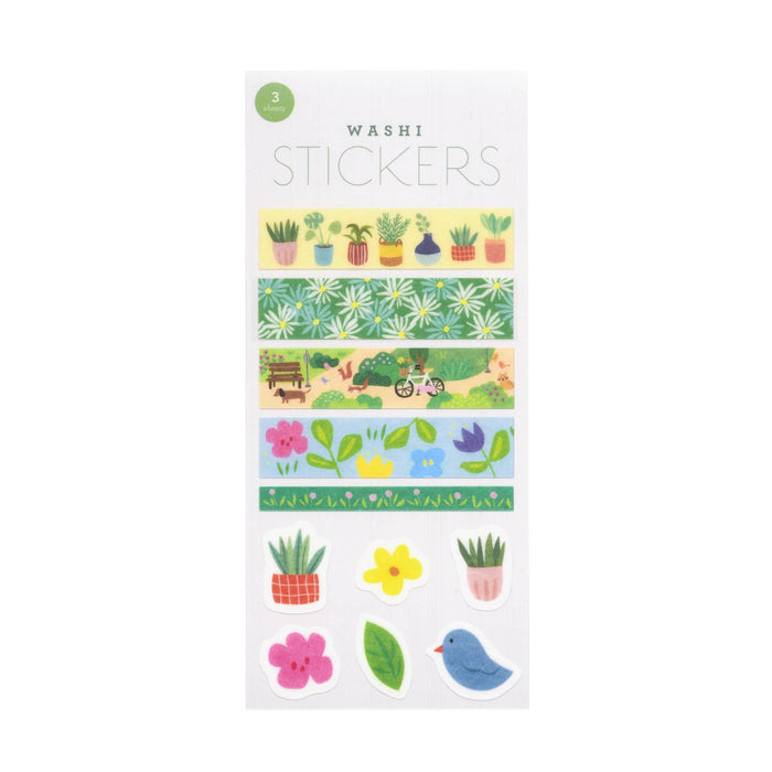 Floral Washi Stickers