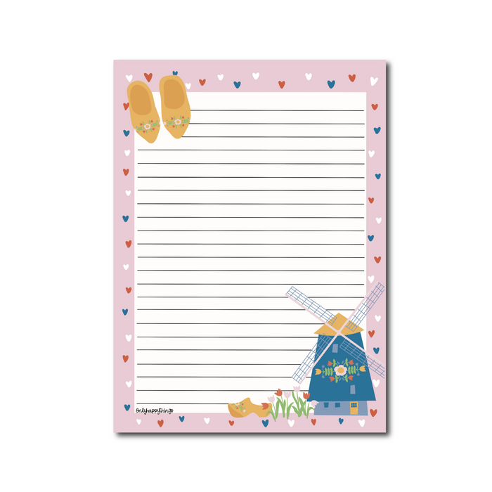 Holland Double-Sided A5 Notepad