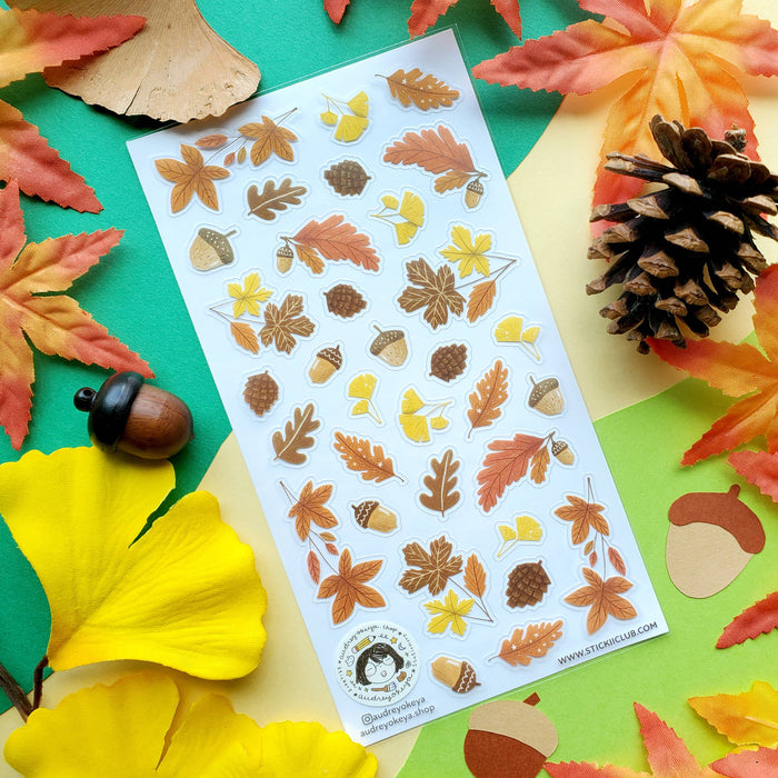 Fall Flora Sticker Sheet