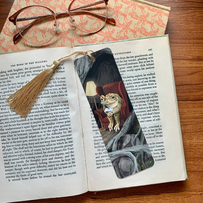 Bookmark - Reading Toad