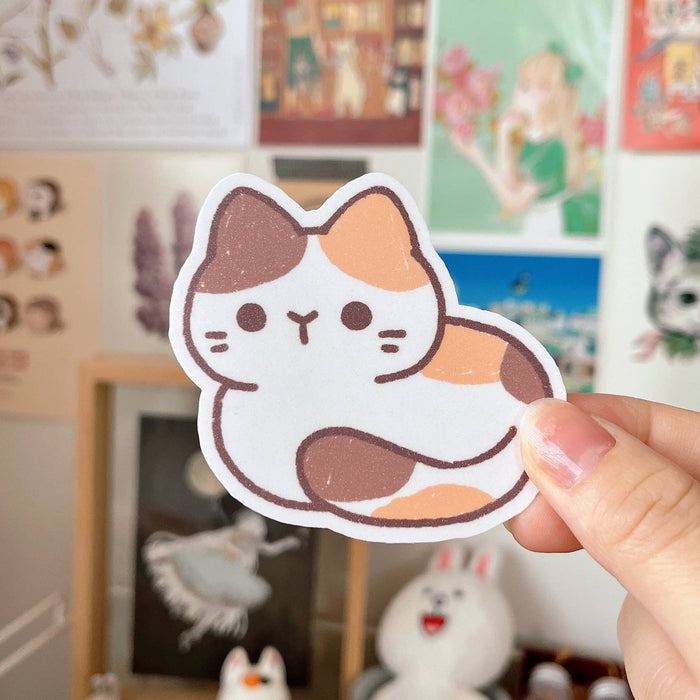 Cat Loafs: Calico Cat Vinyl Sticker