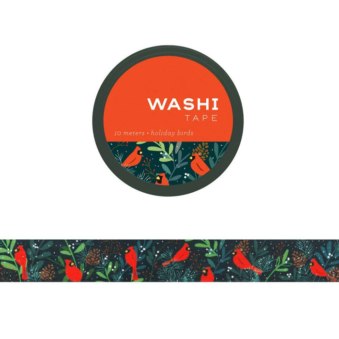 Holiday Birds Washi Tape