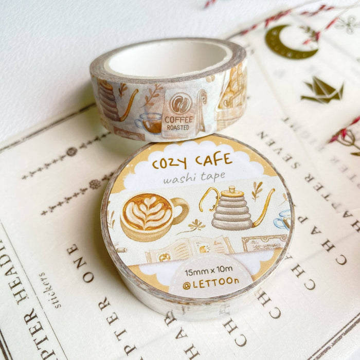 Washi Tape - Cozy Cafe