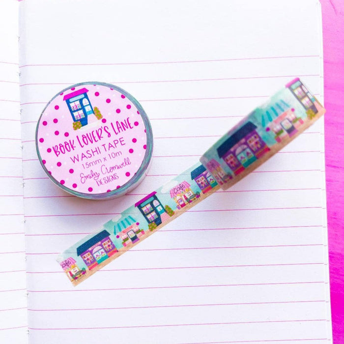 Book Lovers Lane Washi Tape