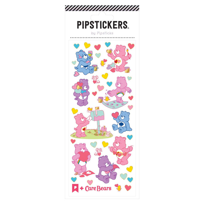 Care Bears Created With Love Stickers by Pipsticks