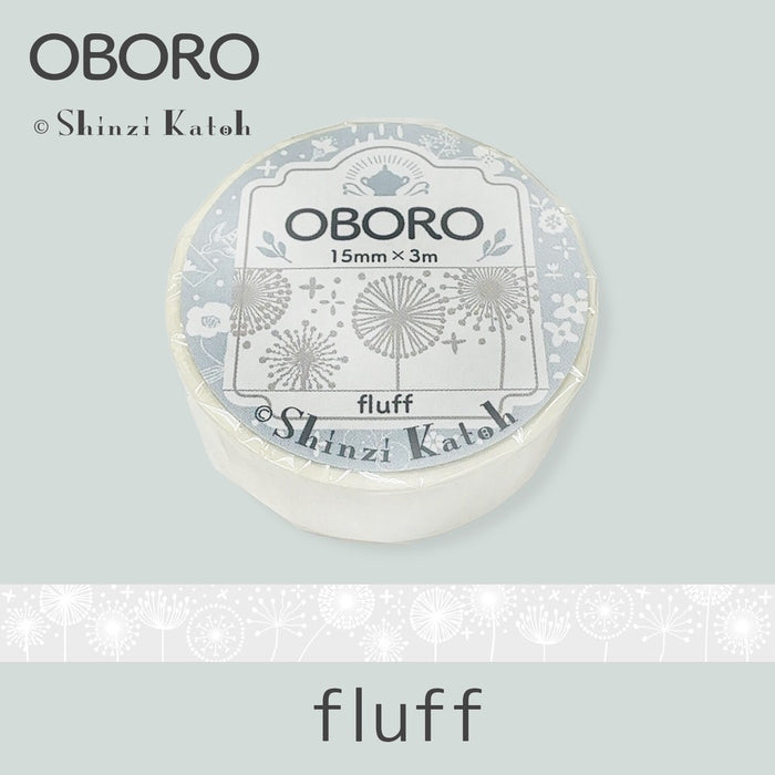 Shinzi Katoh 'Oboro' Series Washi Tape - Cotton Wool