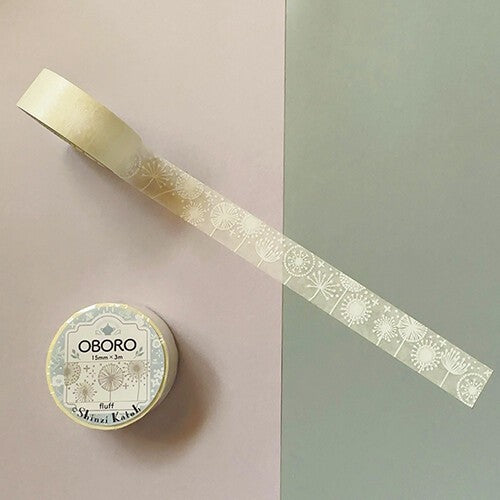 Shinzi Katoh 'Oboro' Series Washi Tape - Cotton Wool