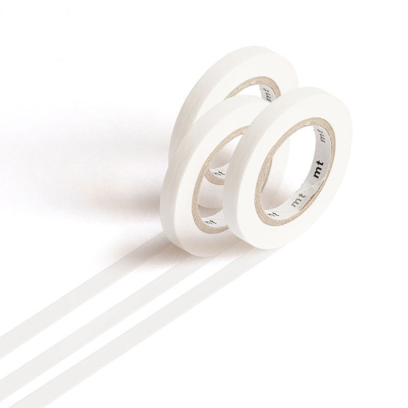MT Casa Basic 100 mm Washi Masking Tape - Matte White : .co
